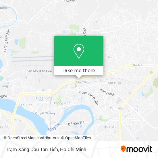 Trạm Xăng Dầu Tân Tiến map