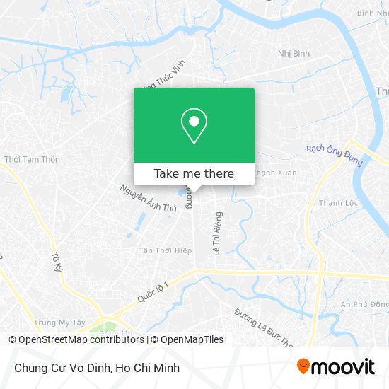 Chung Cư Vo Dinh map