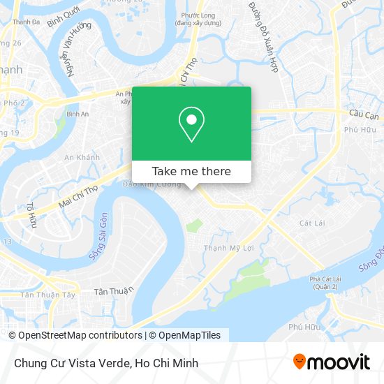 Chung Cư Vista Verde map
