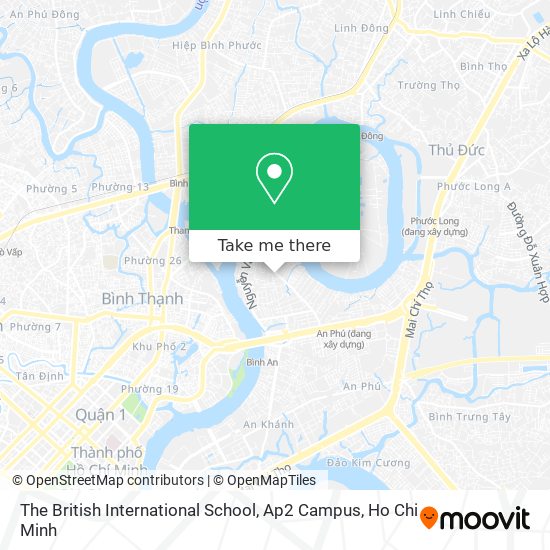 The British International School, Ap2 Campus map