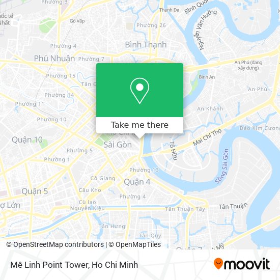 Mê Linh Point Tower map