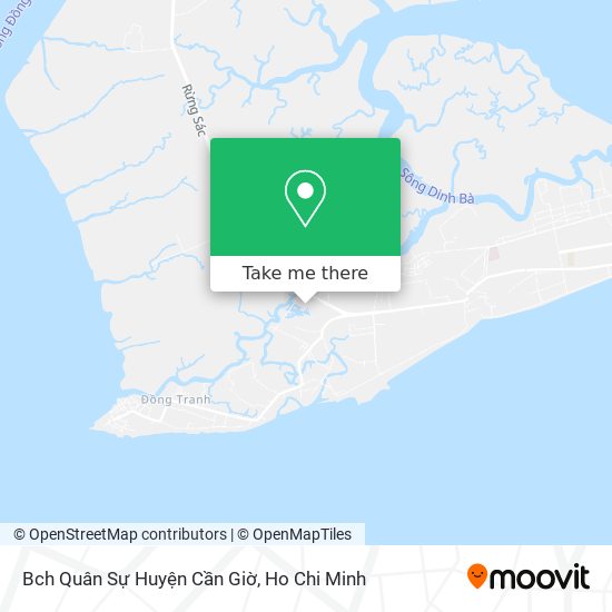 Bch Quân Sự Huyện Cần Giờ map