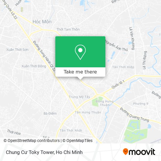 Chung Cư Toky Tower map
