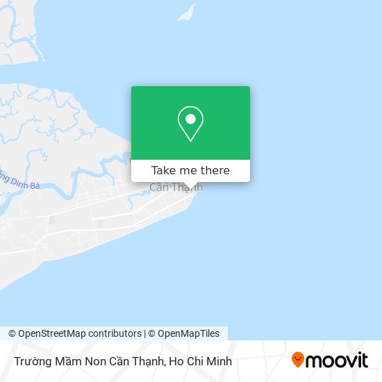 Trường Mầm Non Cần Thạnh map