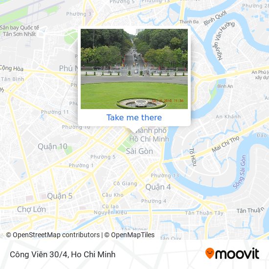Công Viên 30/4 map