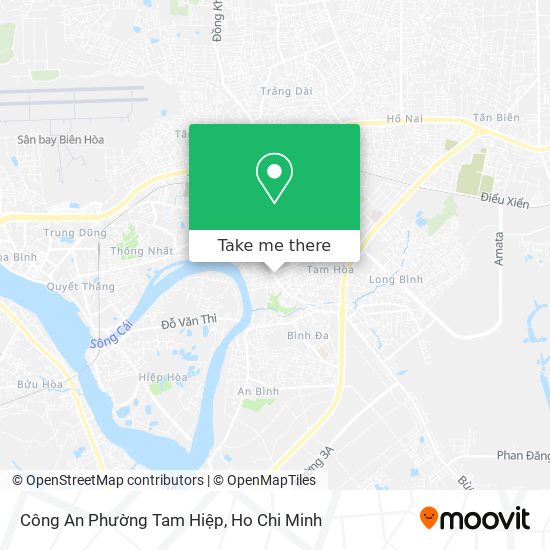 Công An Phường Tam Hiệp map
