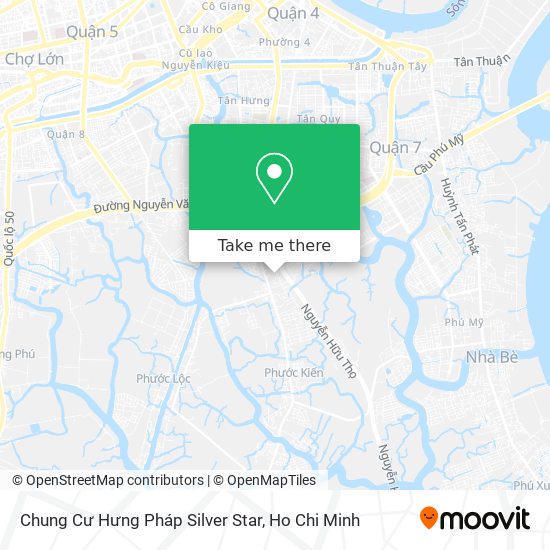 Chung Cư Hưng Pháp Silver Star map