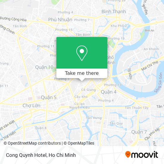 Cong Quynh Hotel map