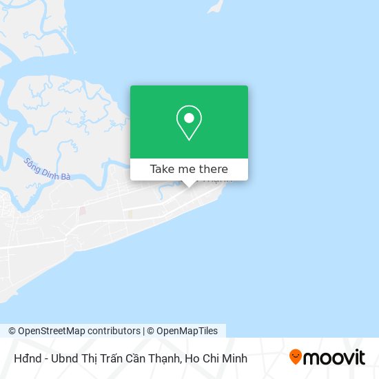 Hđnd - Ubnd Thị Trấn Cần Thạnh map