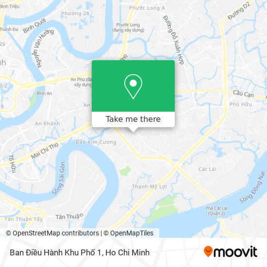 Ban Điều Hành Khu Phố 1 map