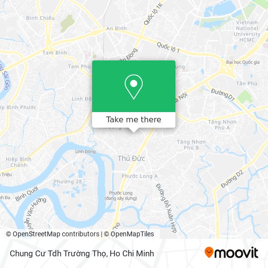 Chung Cư Tdh Trường Thọ map