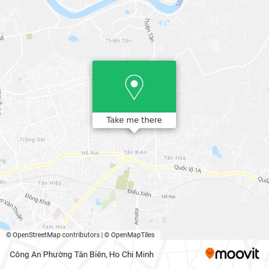Công An Phường Tân Biên map