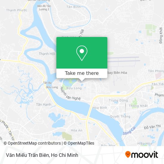 Văn Miếu Trấn Biên map