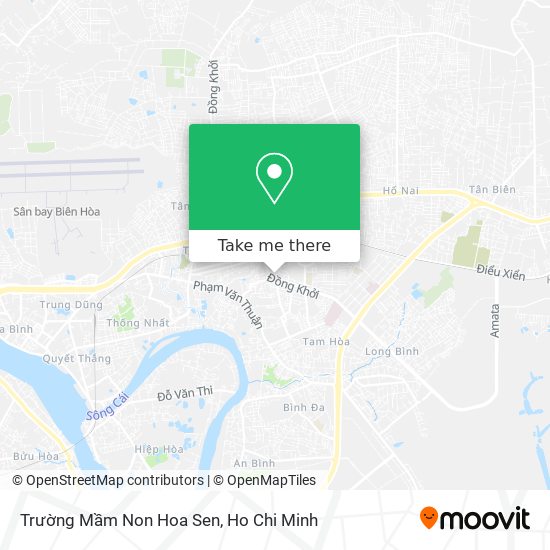 Trường Mầm Non Hoa Sen map