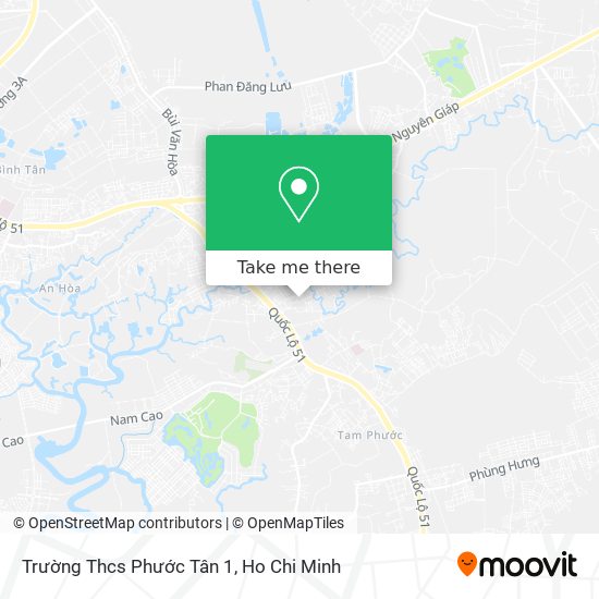 Trường Thcs Phước Tân 1 map