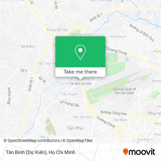 Tân Bình (Dự Kiến) map