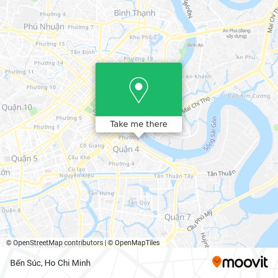 Bến Súc map