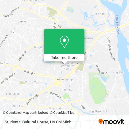 Students' Cultural House map