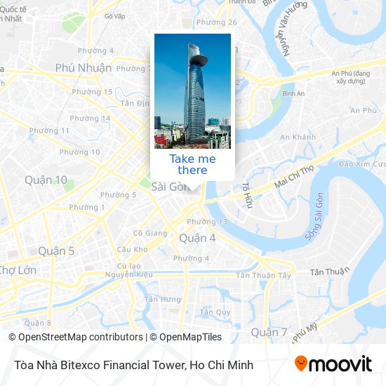 Tòa Nhà Bitexco Financial Tower map