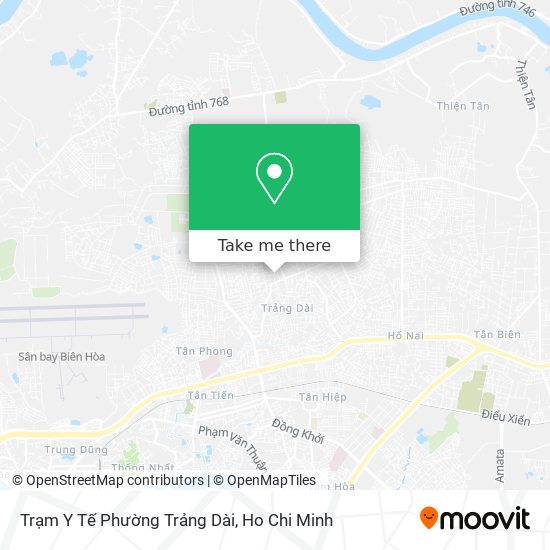 Trạm Y Tế Phường Trảng Dài map