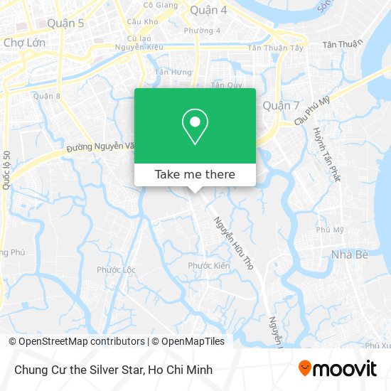 Chung Cư the Silver Star map
