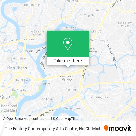 The Factory Contemporary Arts Centre map