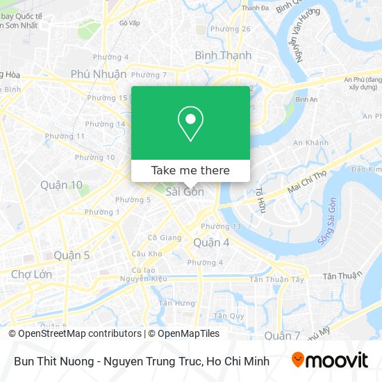 Bun Thit Nuong - Nguyen Trung Truc map