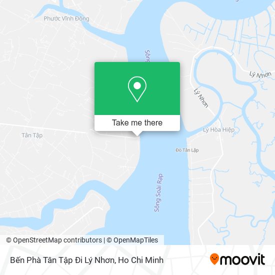 Bến Phà Tân Tập Đi Lý Nhơn map