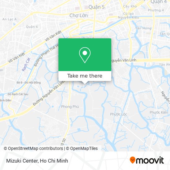 Mizuki Center map