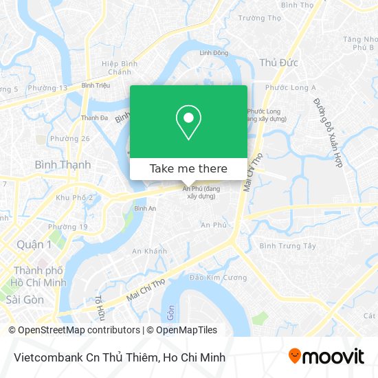 Vietcombank Cn Thủ Thiêm map