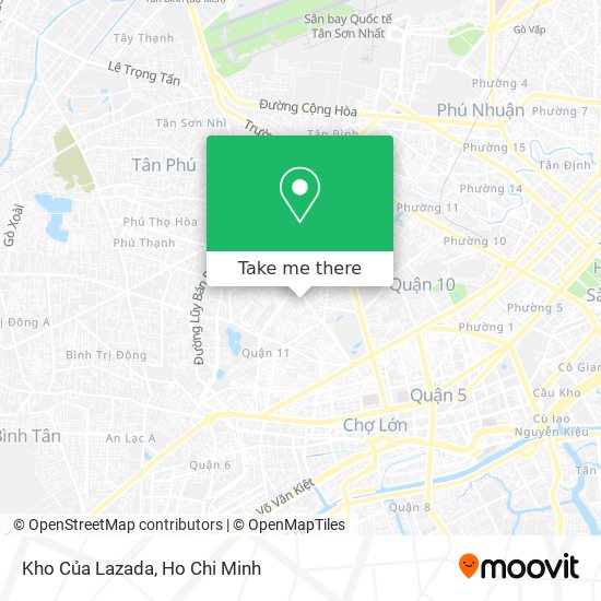 Kho Của Lazada map