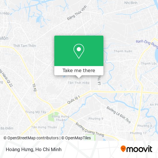 Hoàng Hưng map