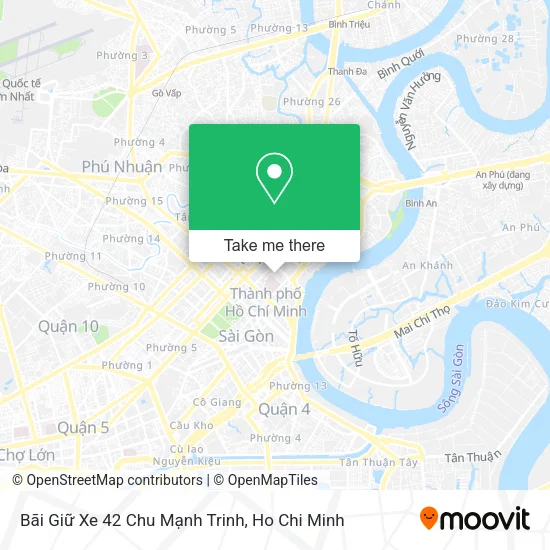 Bãi Giữ Xe 42 Chu Mạnh Trinh map