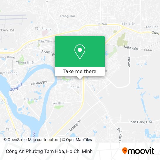 Công An Phường Tam Hòa map