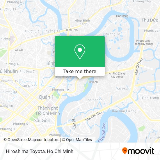 Hiroshima Toyota map