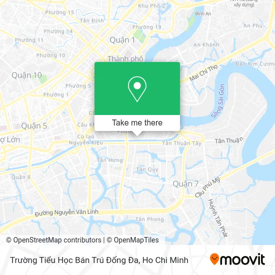 Trường Tiểu Học Bán Trú Đống Đa map