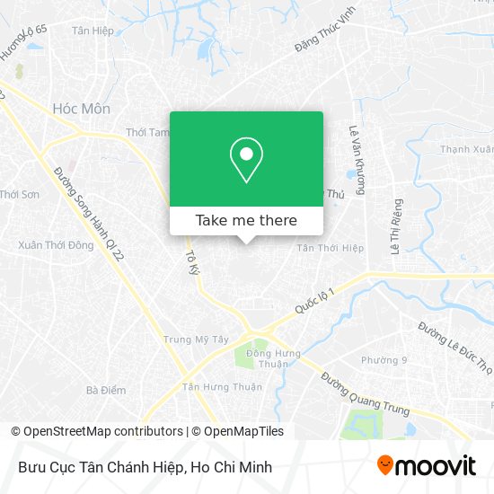 Bưu Cục Tân Chánh Hiệp map