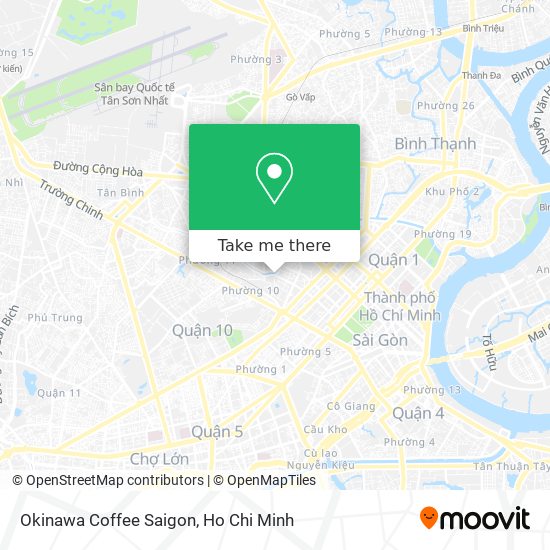 Okinawa Coffee Saigon map