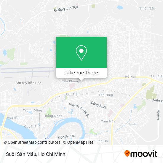 Suối Săn Máu map