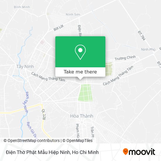 Điện Thờ Phật Mẫu Hiệp Ninh map
