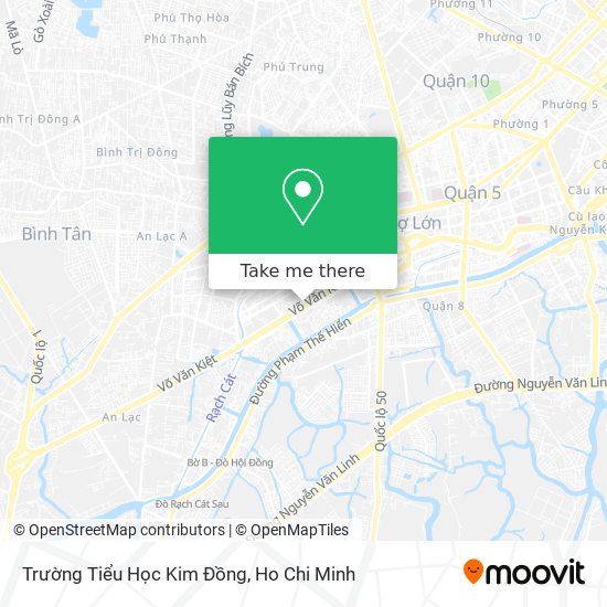 Trường Tiểu Học Kim Đồng map