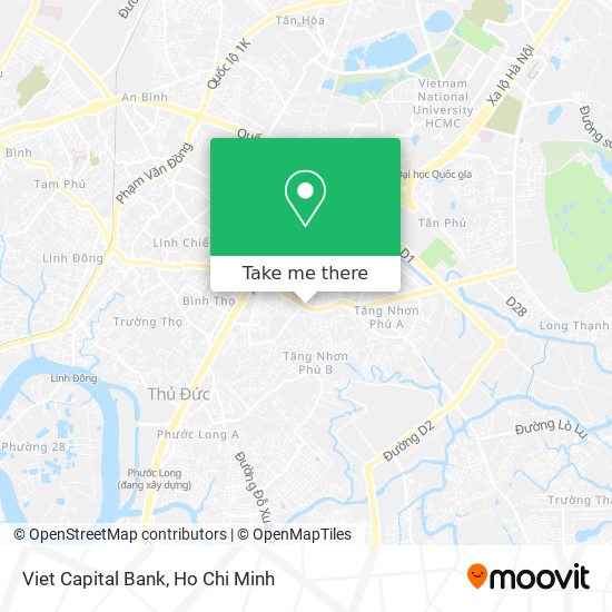 Viet Capital Bank map