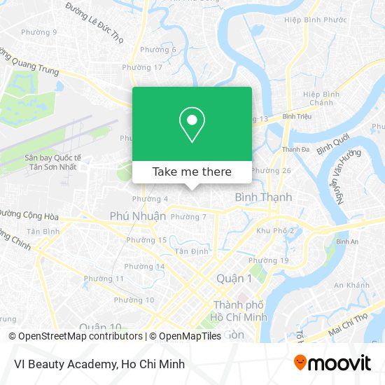 VI Beauty Academy map