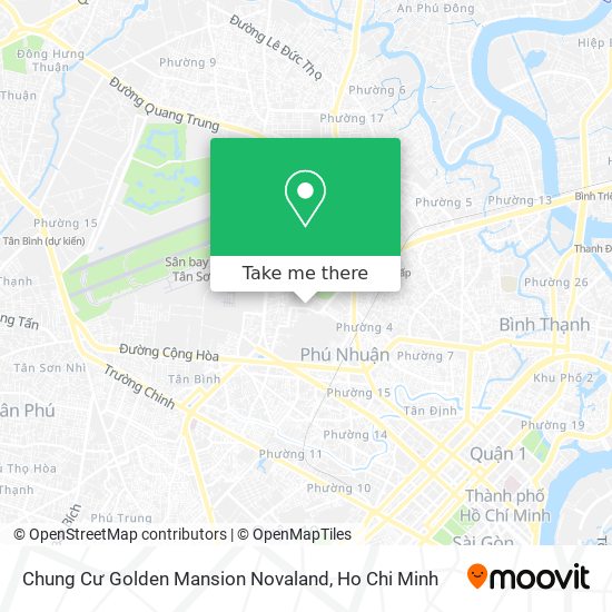 Chung Cư Golden Mansion Novaland map