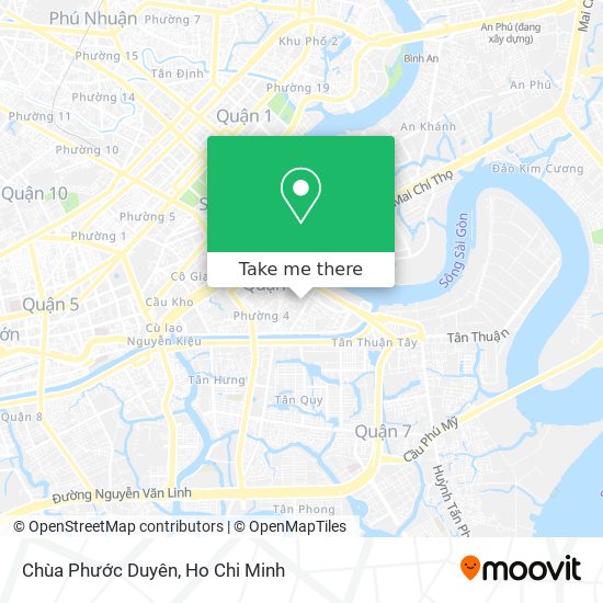 Chùa Phước Duyên map