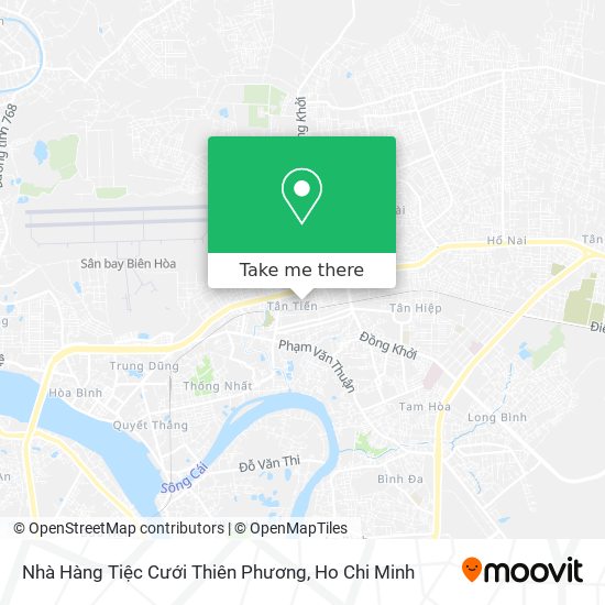 Nhà Hàng Tiệc Cưới Thiên Phương map
