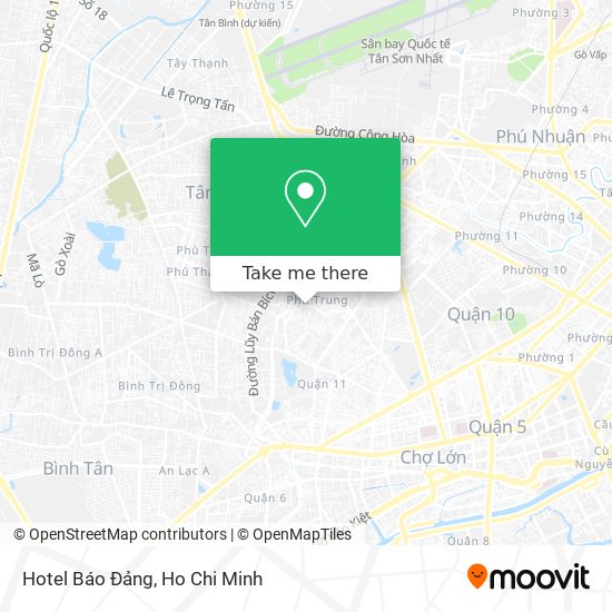 Hotel Báo Đảng map