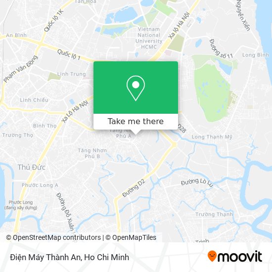 Điện Máy Thành An map