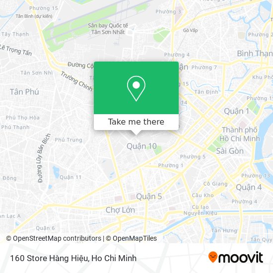 160 Store Hàng Hiệu map