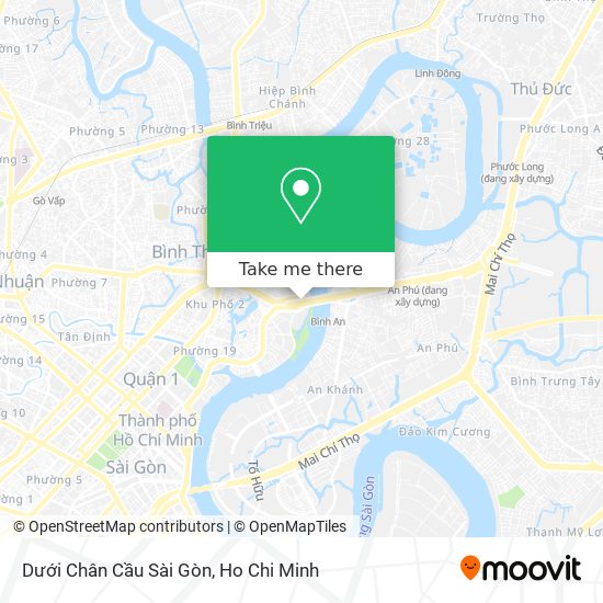 Dưới Chân Cầu Sài Gòn map